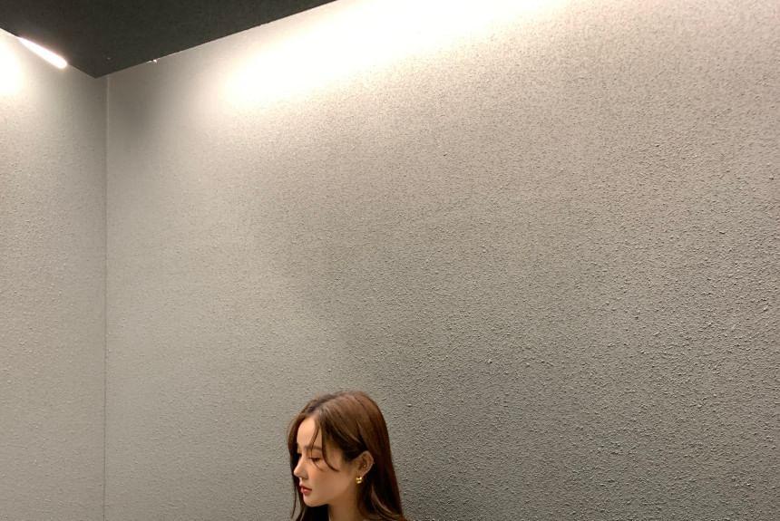Button-Up Plain Long Coat Product Image