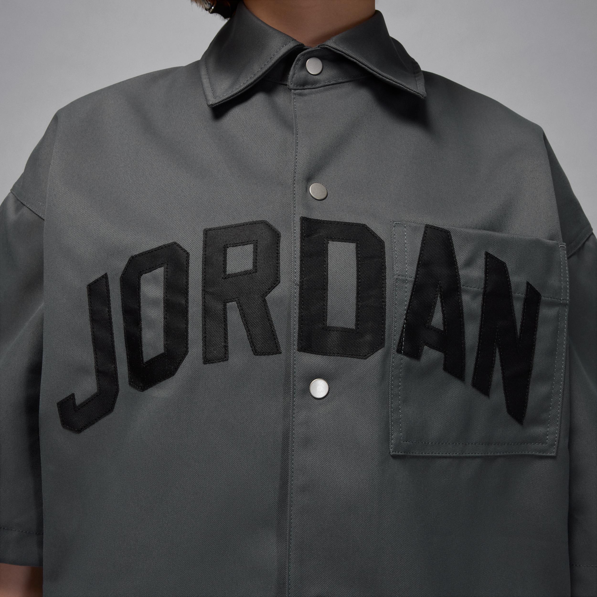 Women's Jordan Flight Woven Short-Sleeve Top Product Image