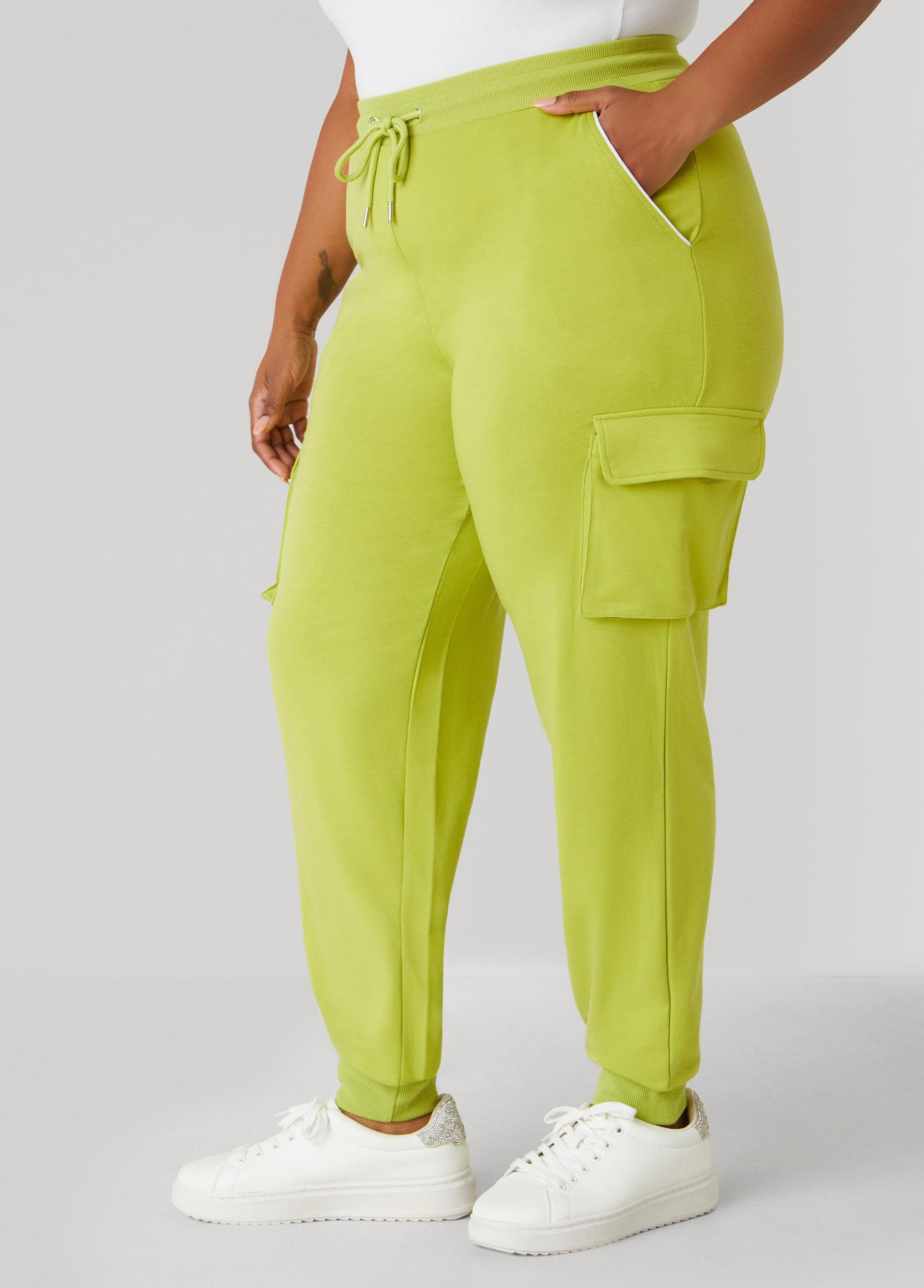 Piped French Terry Cargo Joggers Product Image