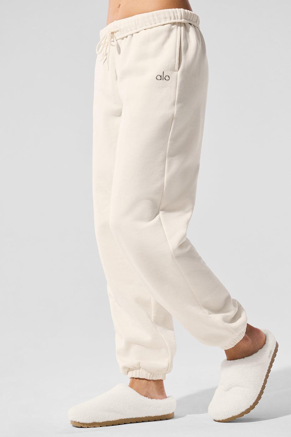 Accolade Sweatpant - Ivory Product Image