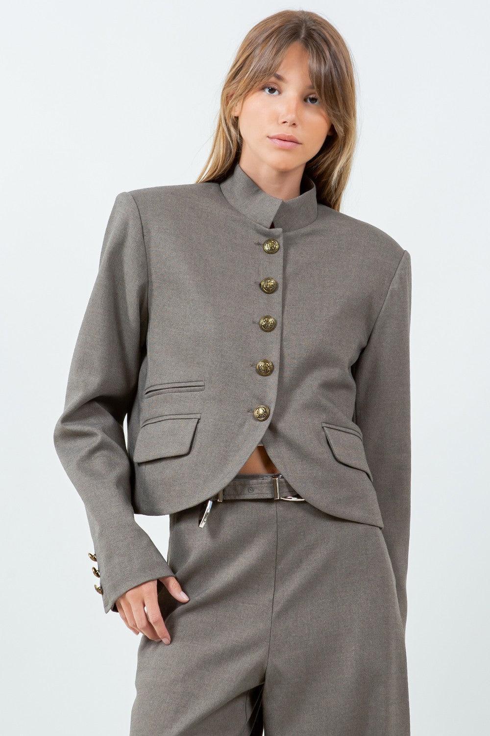 Women's Military Blazer Product Image