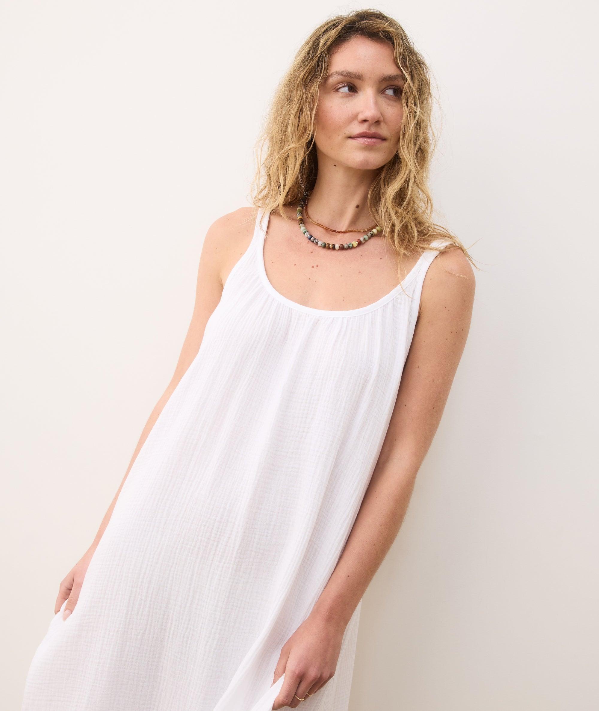 Millie Relaxed Double Cloth Maxi Dress Product Image