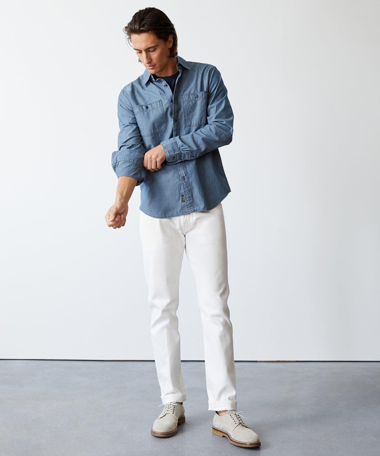 Japanese Chambray Work Shirt Product Image