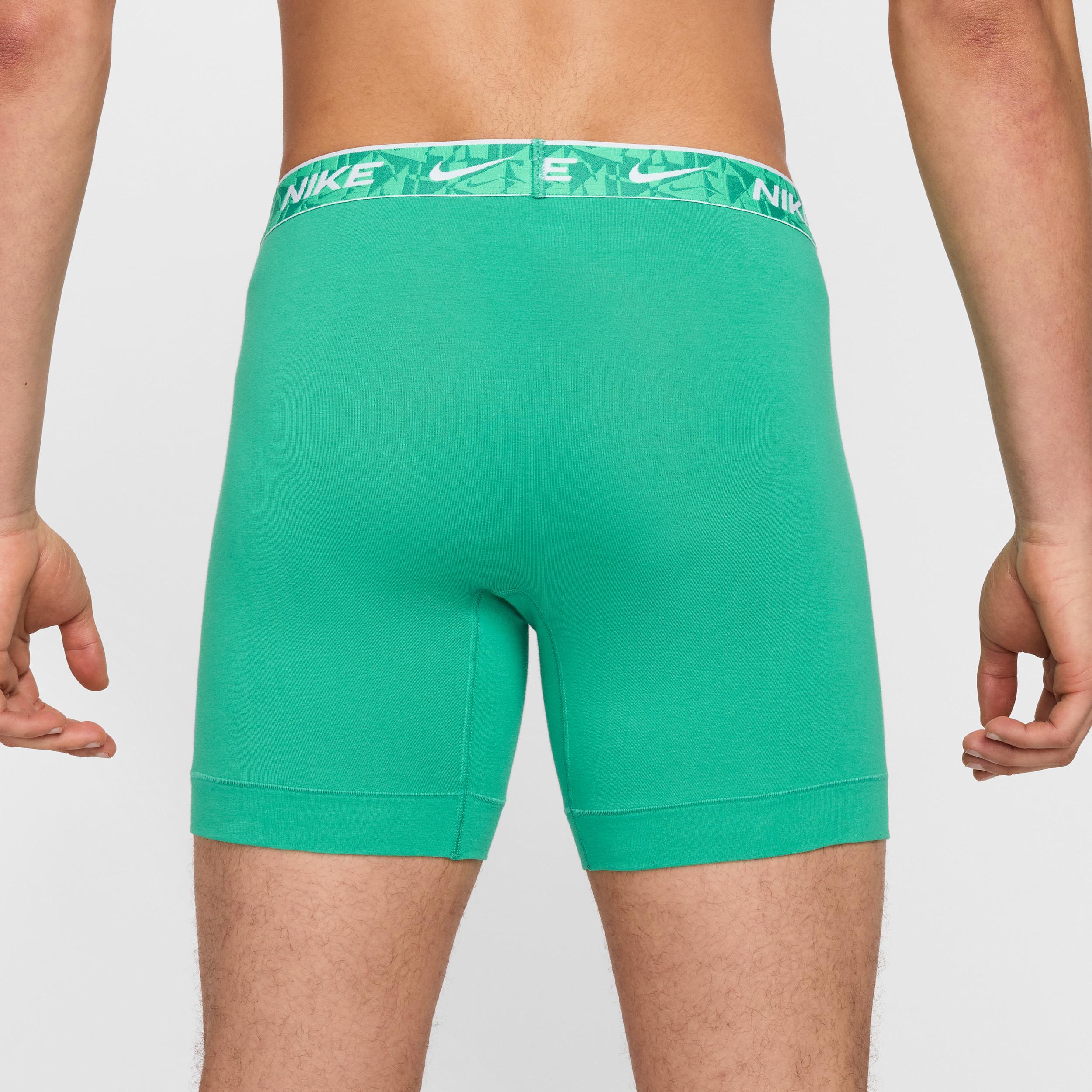 Nike Mens Dri-FIT Essential Cotton Stretch Boxer Briefs (3-Pack) Product Image