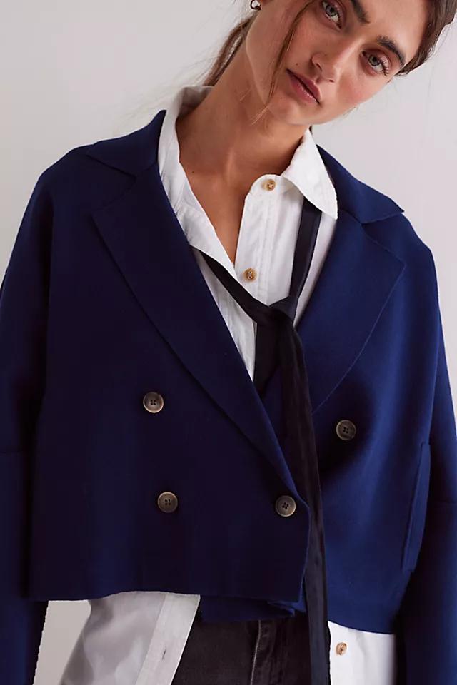 We The Free Sadie Crop Sweater Blazer Product Image