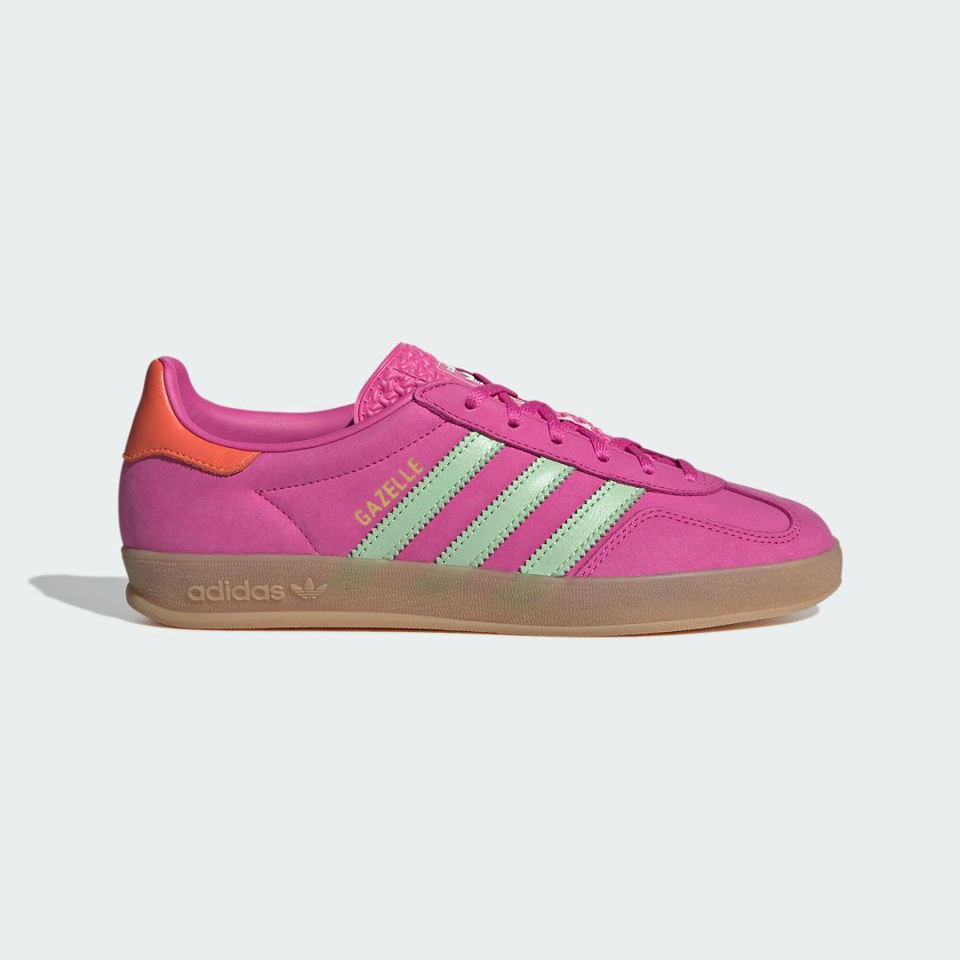 adidas Gazelle Indoor Shoes Semi Lucid Fuchsia M 6.5 / W 7.5 Unisex Product Image