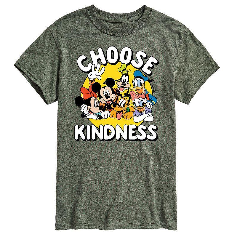Disneys Mickey Mouse & Friends Big & Tall Choose Kindness Graphic Tee, Mens Product Image