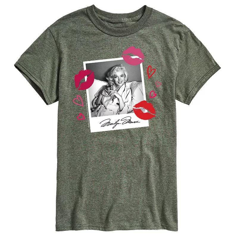 Big & Tall Marilyn Monroe Kiss Tee, Mens Product Image