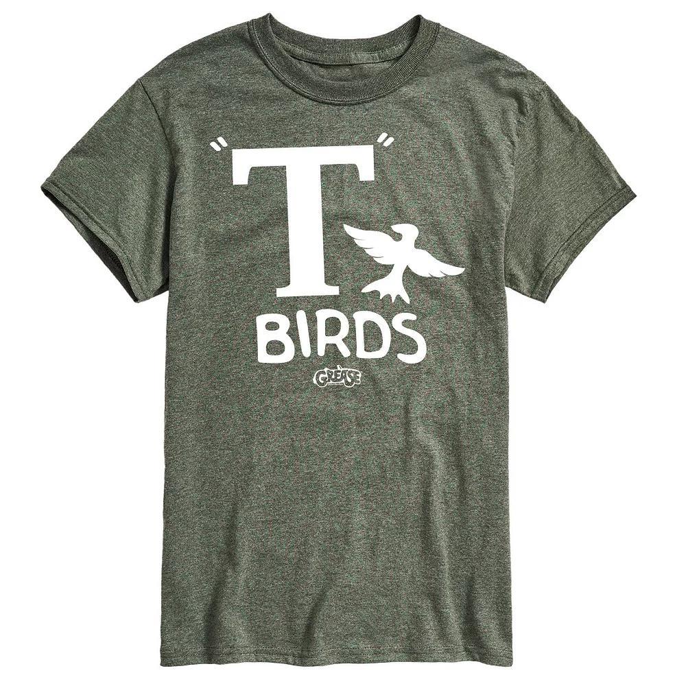 Mens Grease T Birds Graphic Tee Product Image