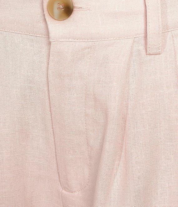 Evolutionary Solid Pleated Mid Rise Shorts Product Image