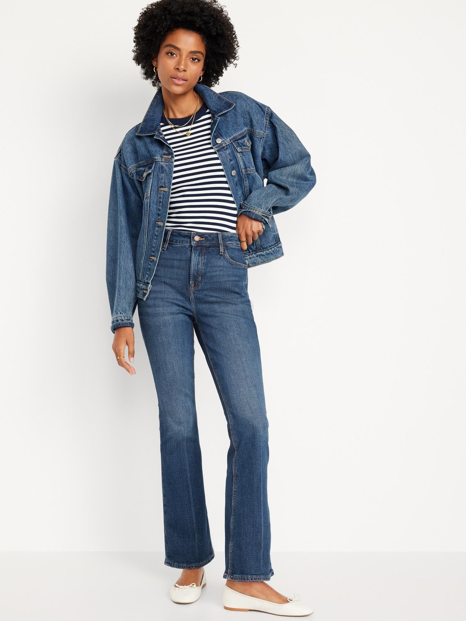 Extra High-Waisted Flare Jeans Product Image