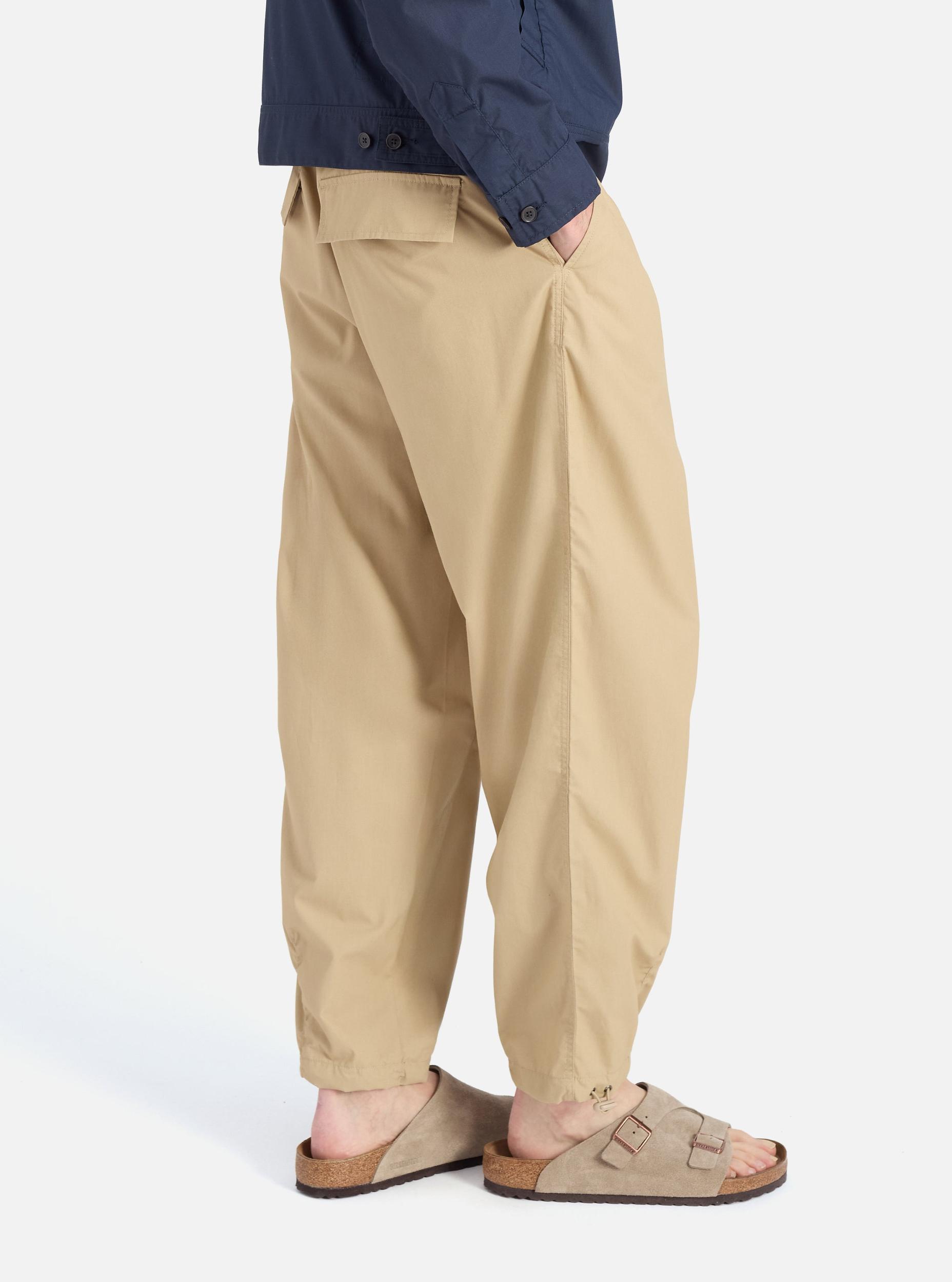 Sand Recycled Polytech Loose Pilot Trouser Product Image