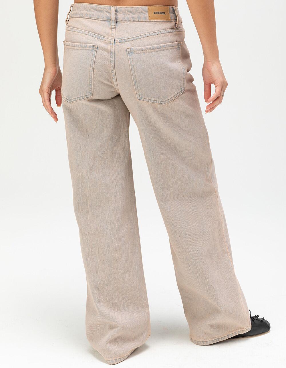 RSQ Womens Low Rise Baggy Jeans Product Image