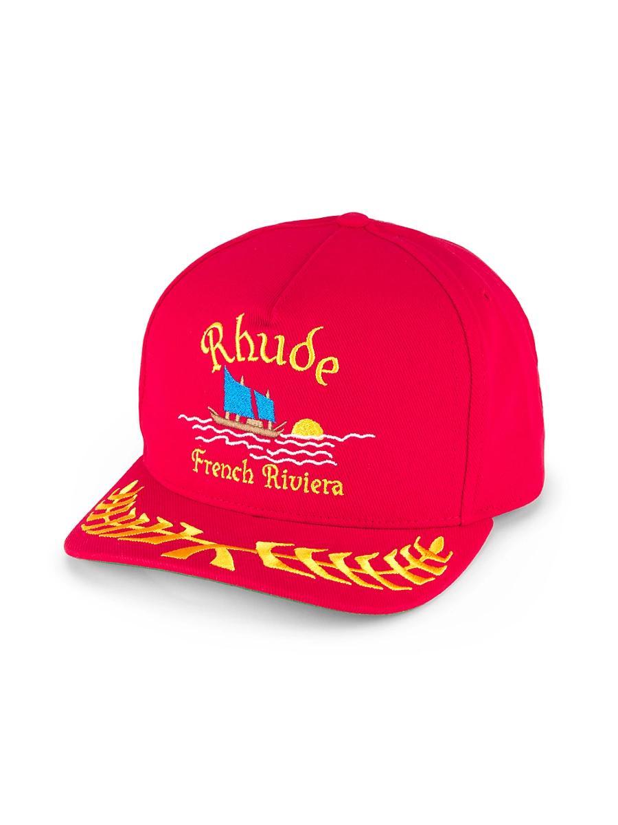 Mens Riviera Sailing Cotton Baseball Cap Product Image