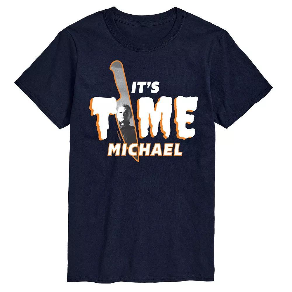 Big & Tall Haloween II Its Time Graphic Tee, Mens Blue Product Image