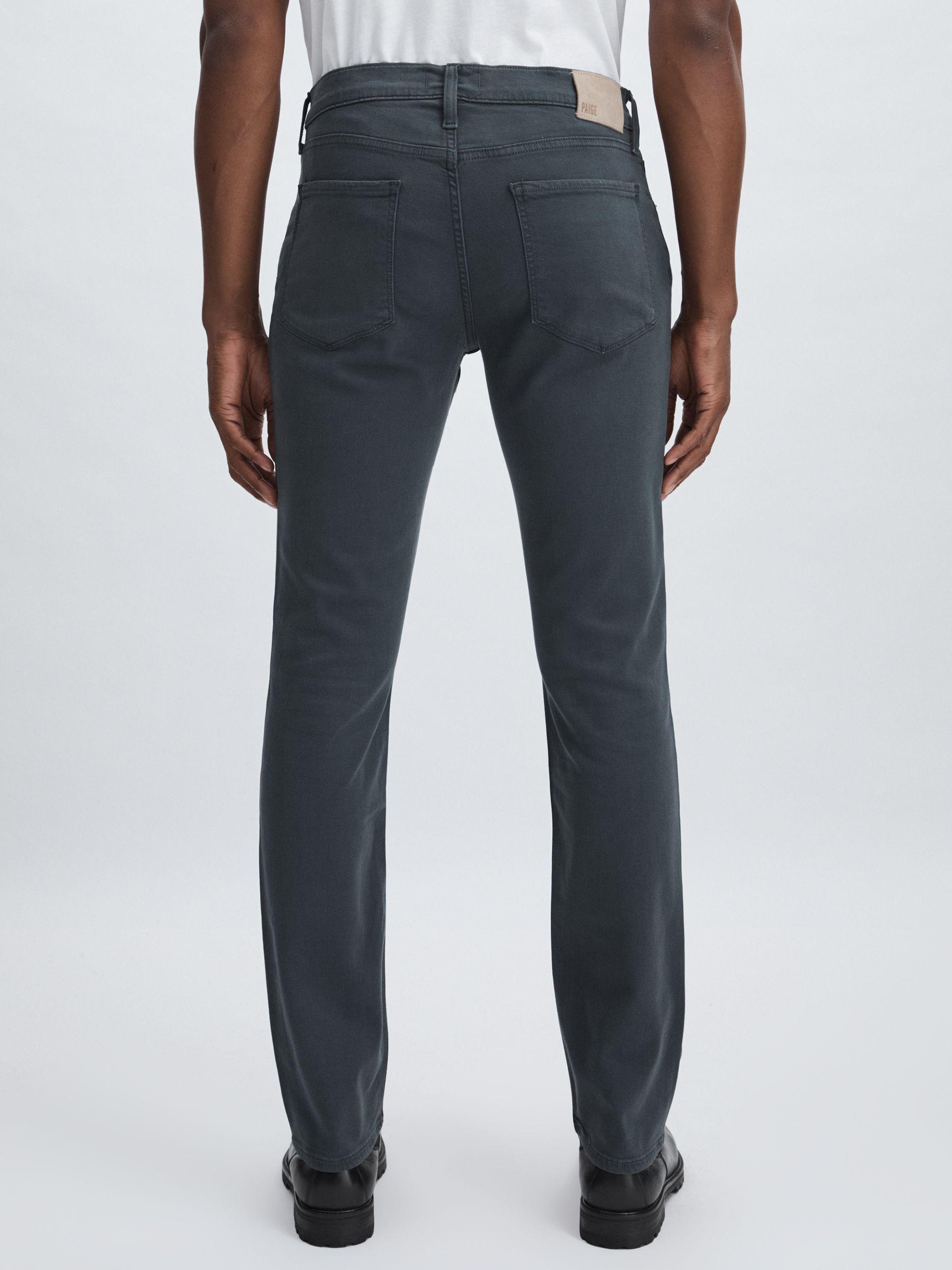 Paige Slim Straight-Leg Jeans in Vintage Onyx Blue Product Image