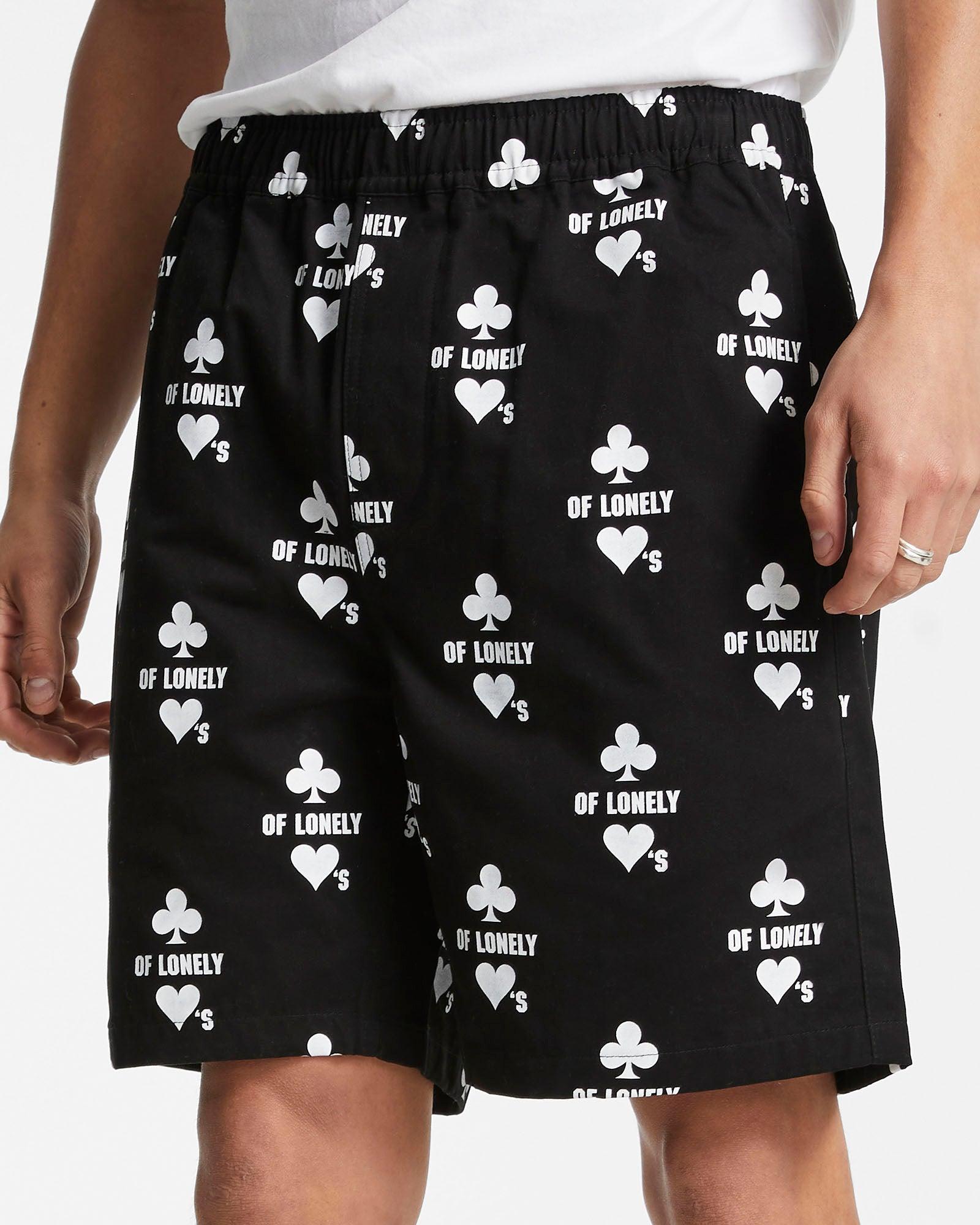 KLUB OF HEARTS SHORT BLACK Male Product Image