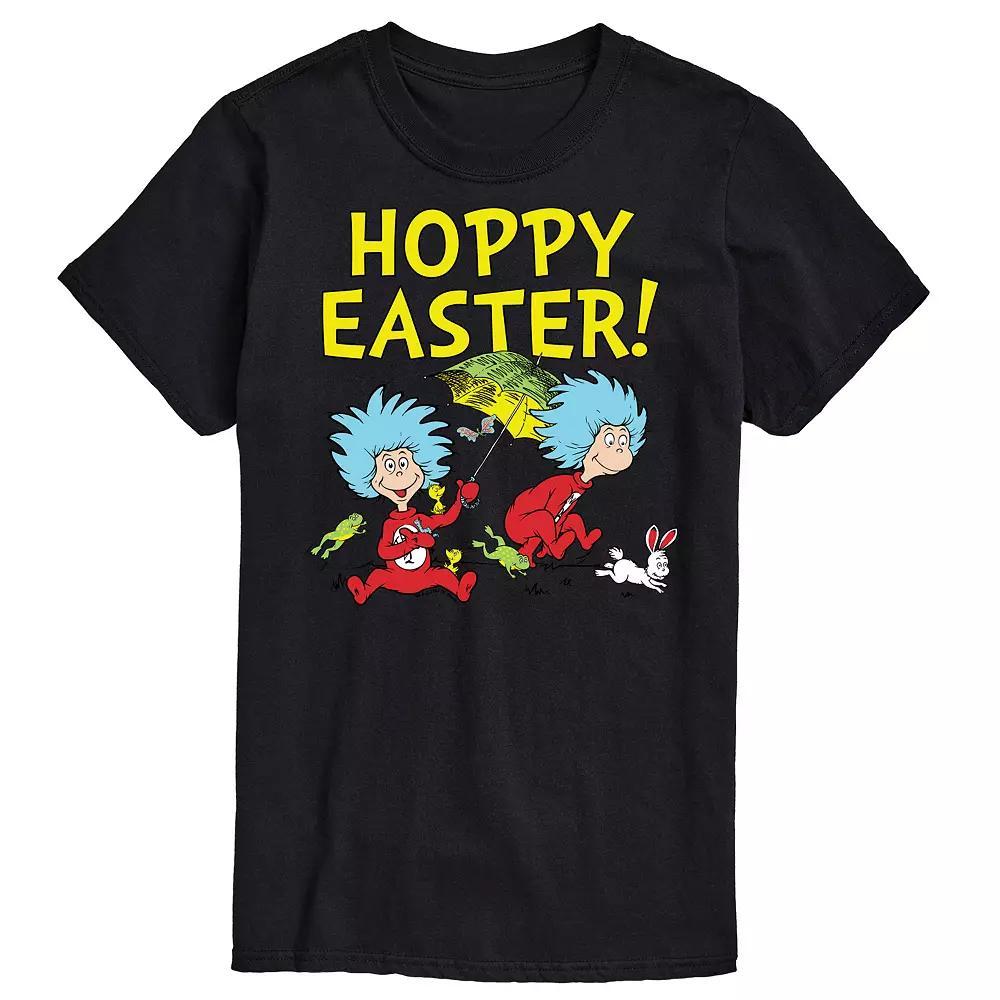 Big & Tall Dr Seuss Hoppy Easter Tee, Mens Product Image