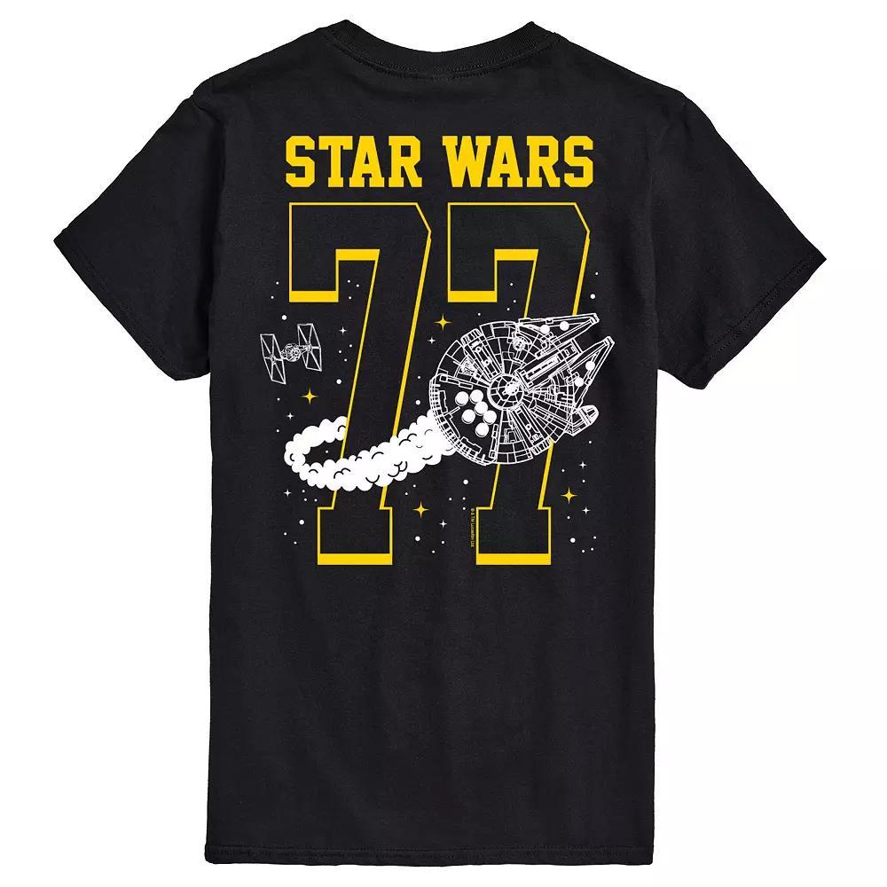 Big & Tall Star Wars Est. 77 Jersey Retro Graphic Tee, Mens Product Image
