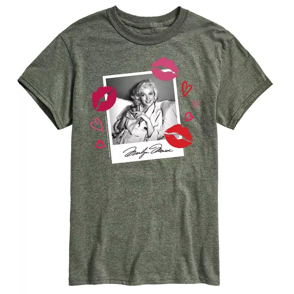 Big & Tall Marilyn Monroe Kiss Tee, Mens Product Image