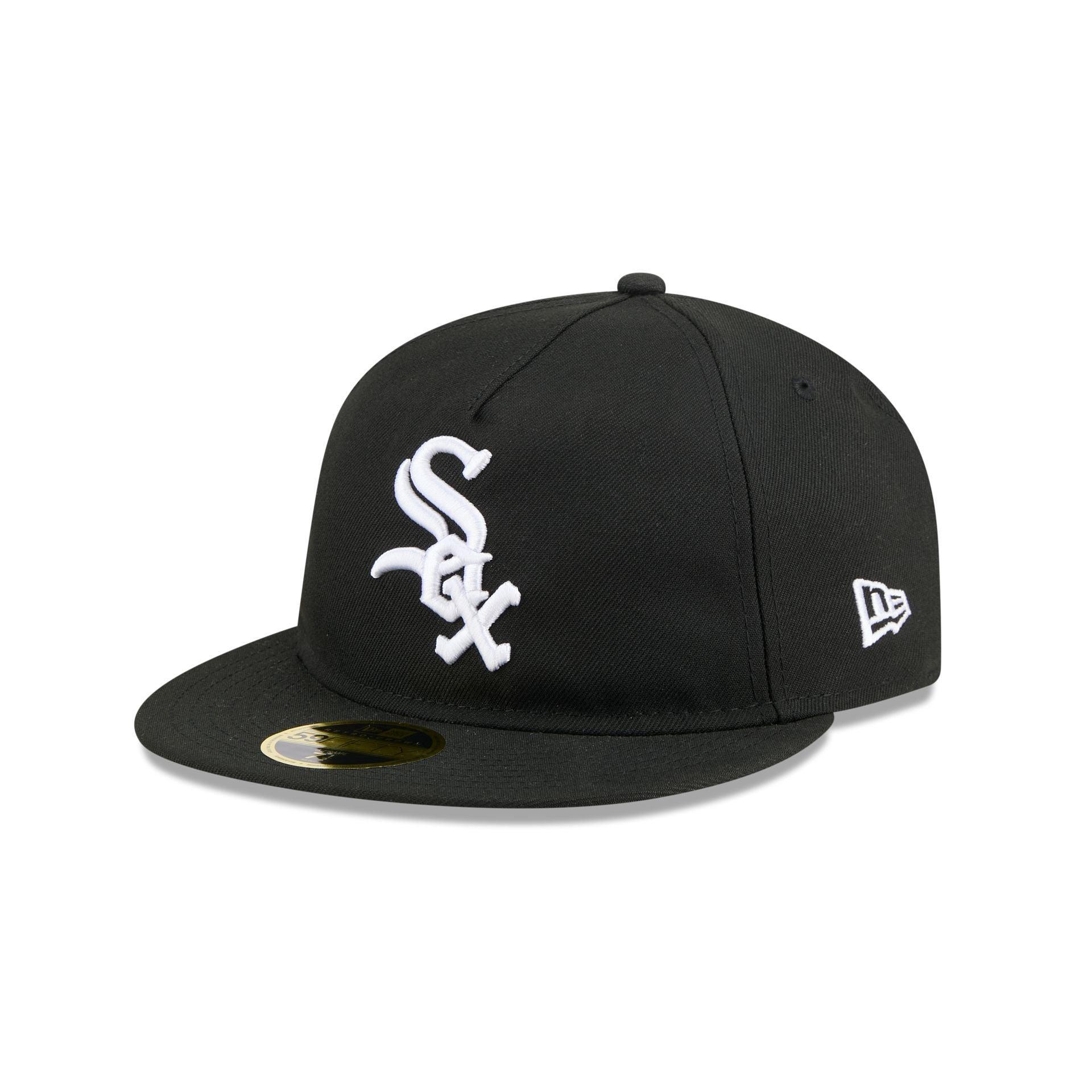 Miami Marlins Easy Retro Crown 59FIFTY A-Frame Fitted Hat Male Product Image