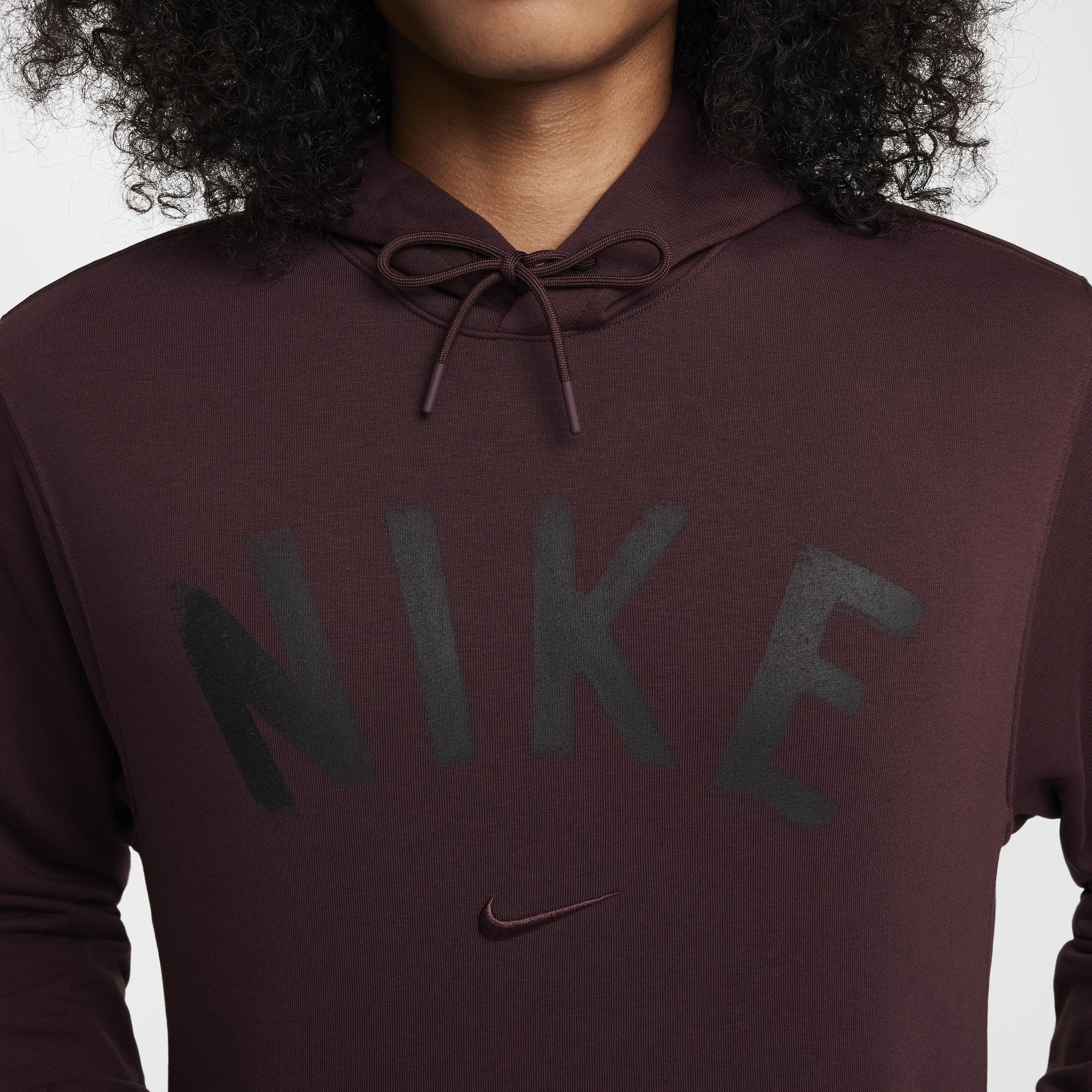 Nike Swoosh Men's Dri-FIT French Terry Pullover Fitness Hoodie Product Image