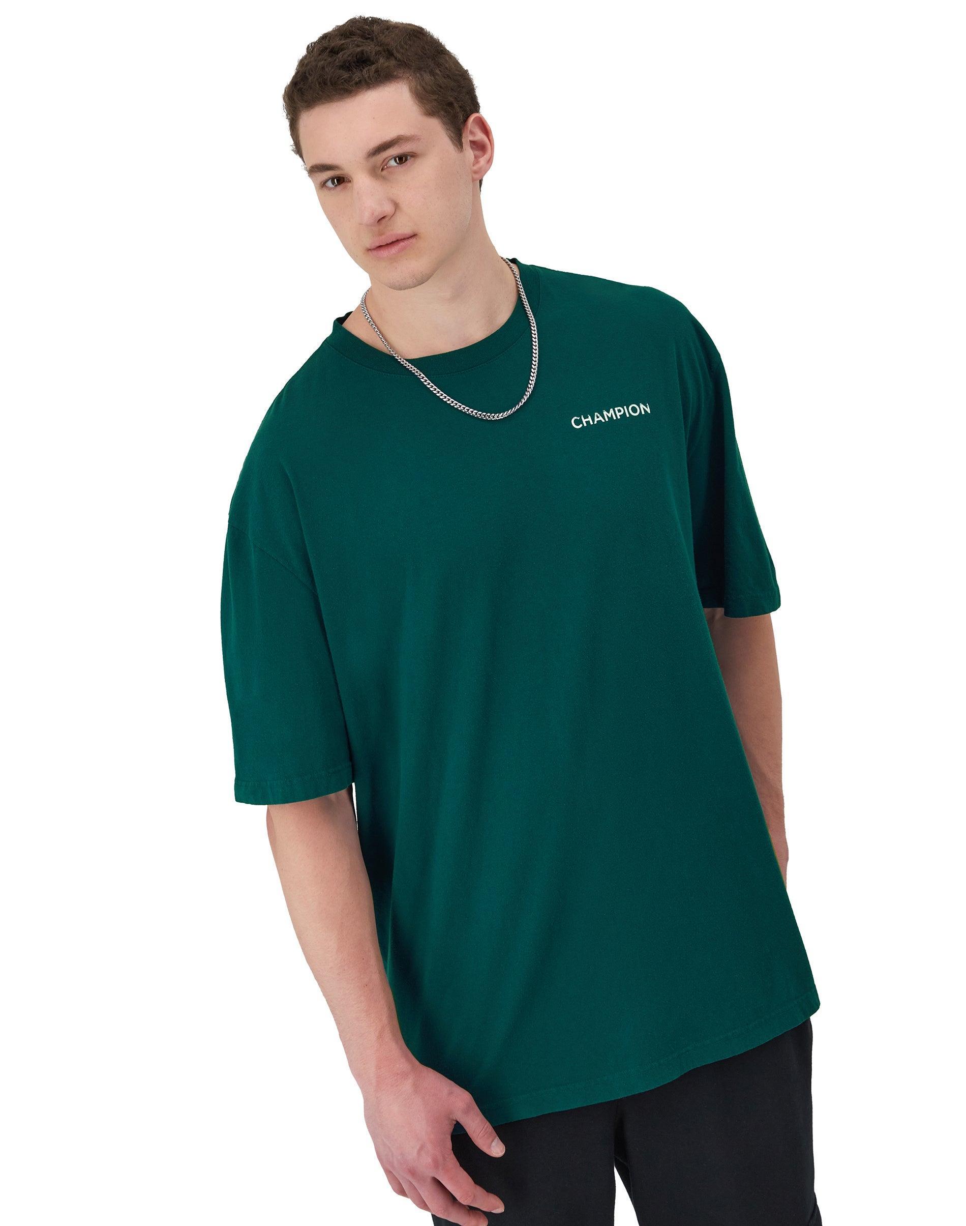 Mens Champion Classic Vintage Wash Graphic T-Shirt, Circa 1919 (Big & Tall) Comfort Autumn Beige XLT Product Image