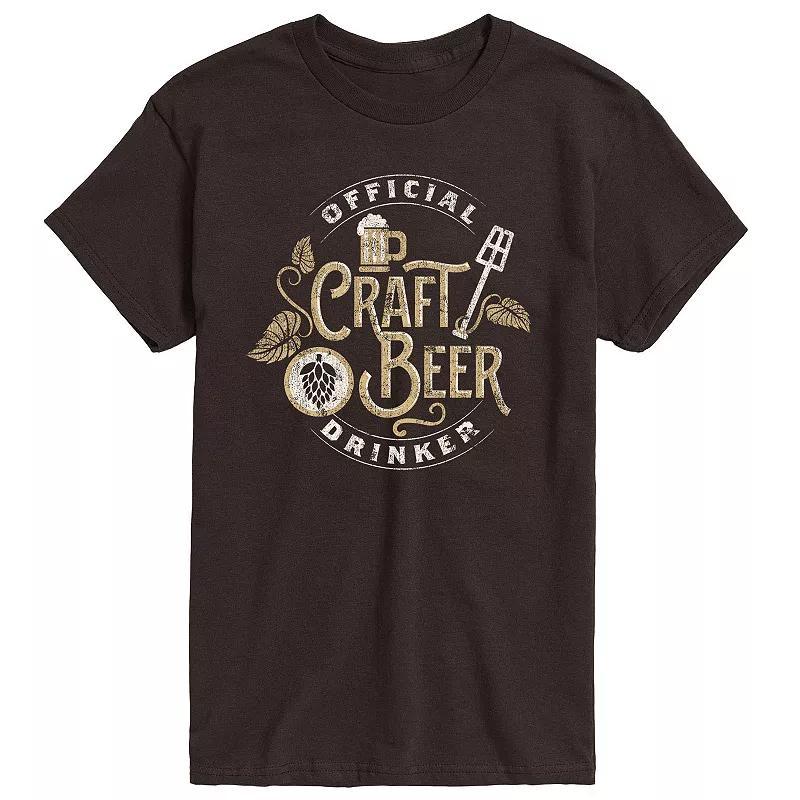 Mens Official Craft Beer Drinker Tee Product Image
