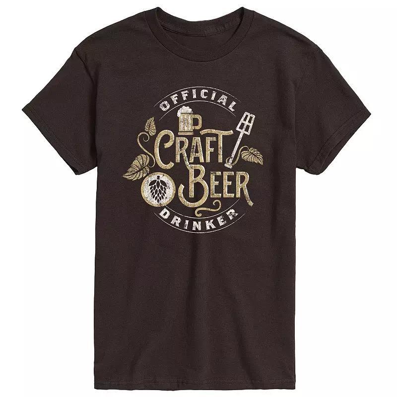 Mens Official Craft Beer Drinker Tee Product Image