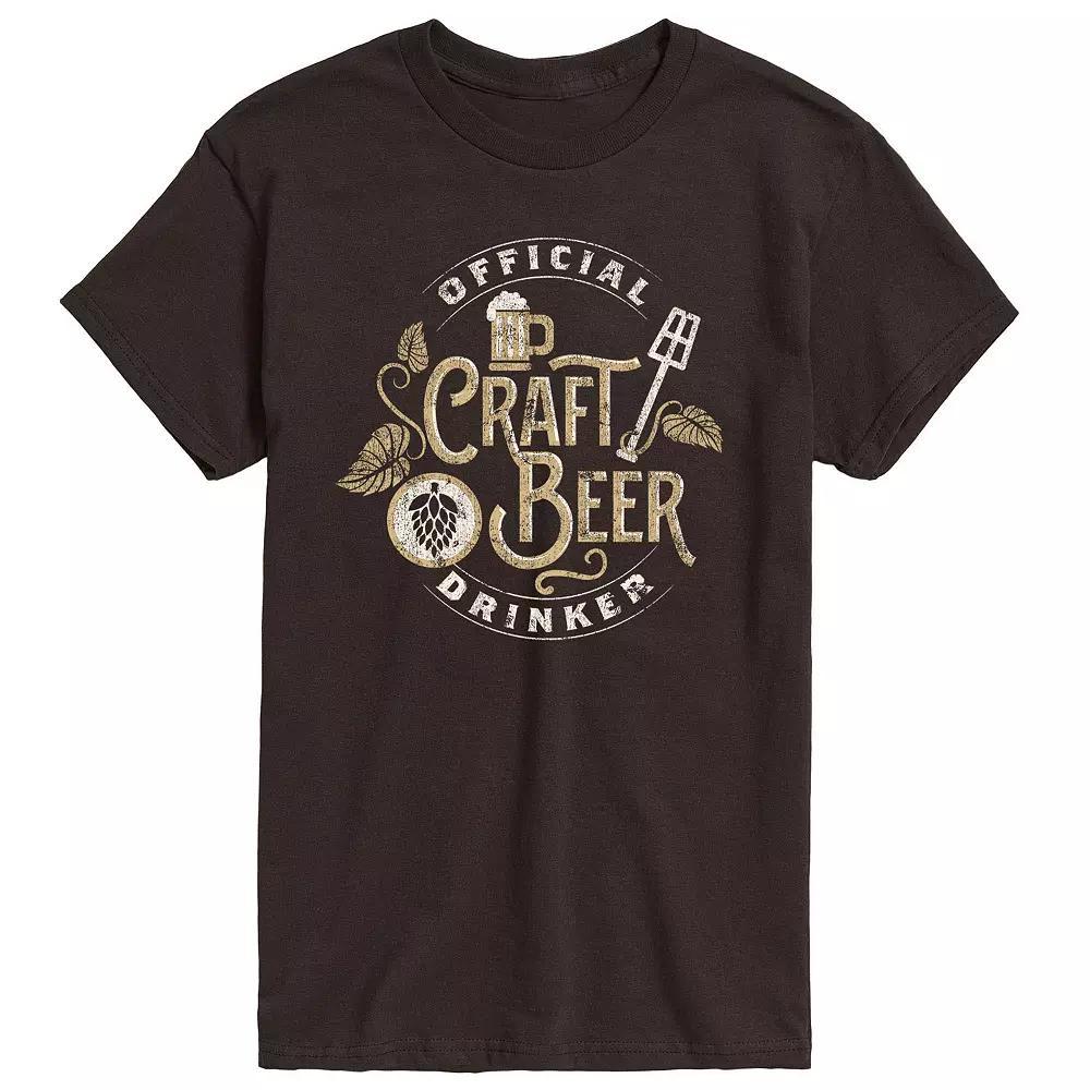 Mens Official Craft Beer Drinker Tee Product Image