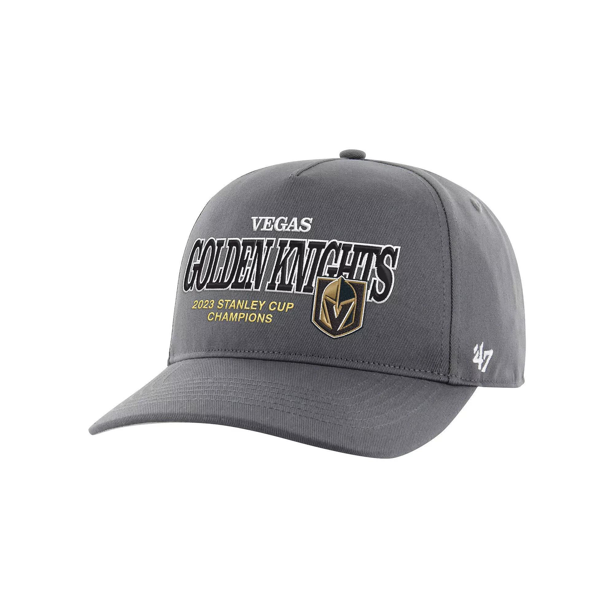 Men's '47 Charcoal Vegas Golden Knights 2023 Stanley Cup Champions Penalty Box Hitch Adjustable Hat, Lvk Charco Product Image