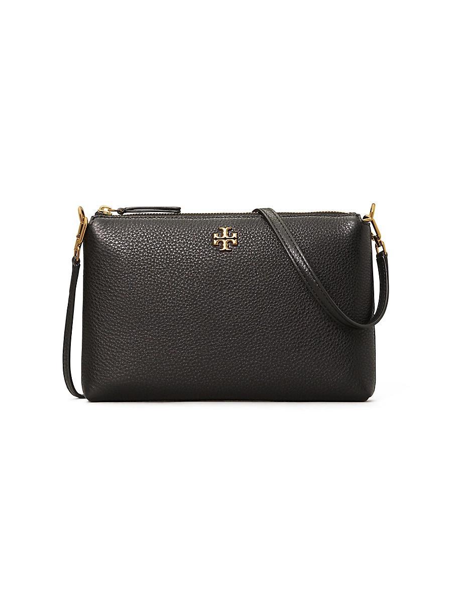 Womens Medium Kira Leather Crossbody Bag Product Image