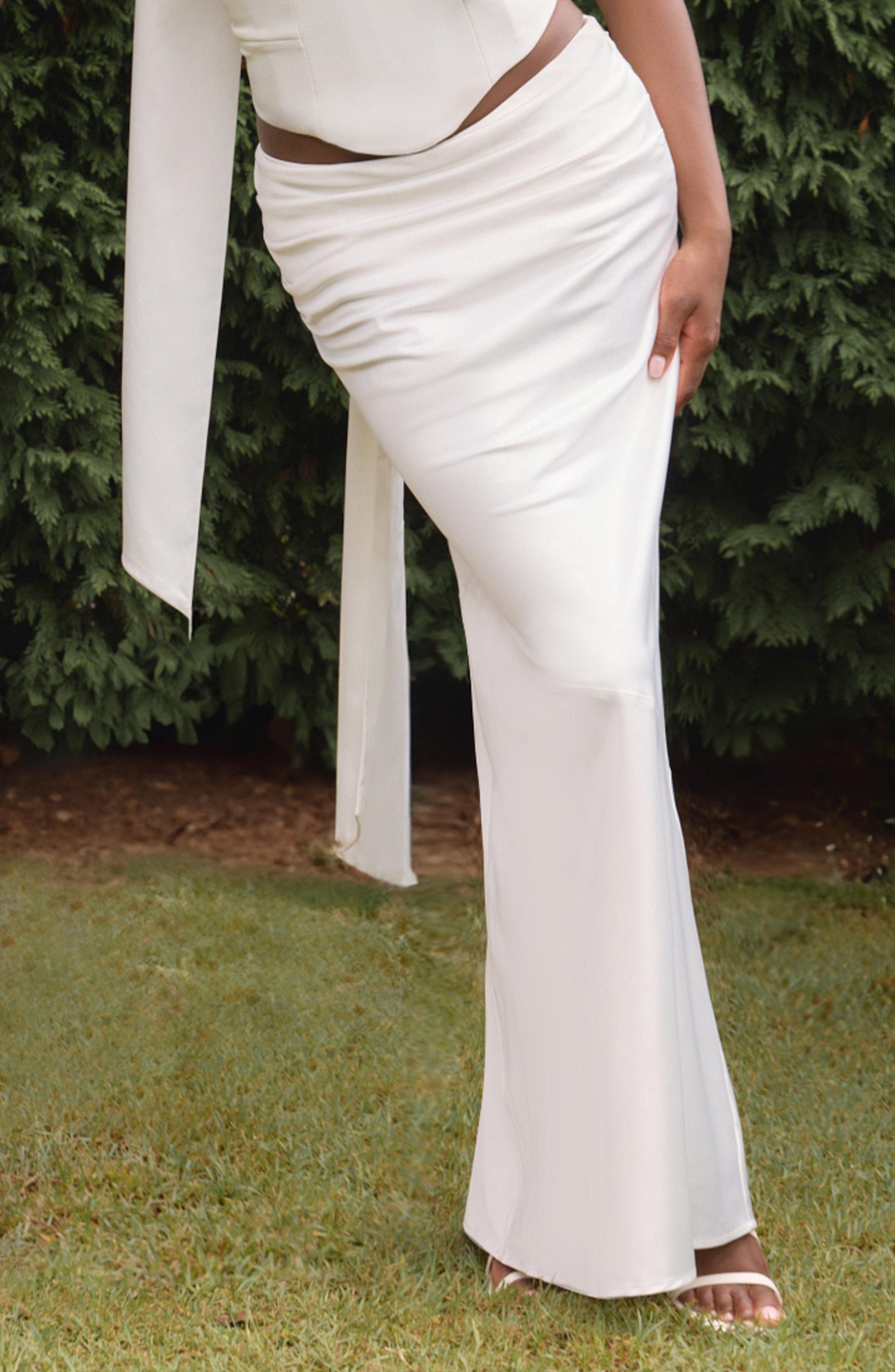 Bernadette Maxi Skirt - Ivory Product Image