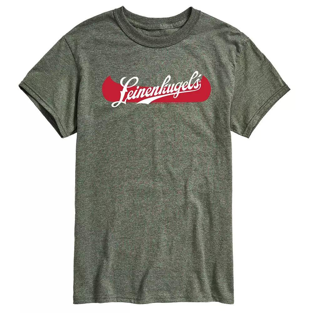 Mens Leinenkugel Canoe Logo Graphic Tee Grey Gray Product Image