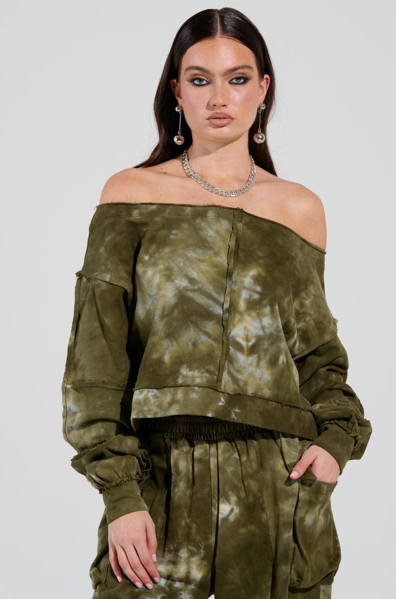 NINA CROPPED SWEATSHIRT Product Image