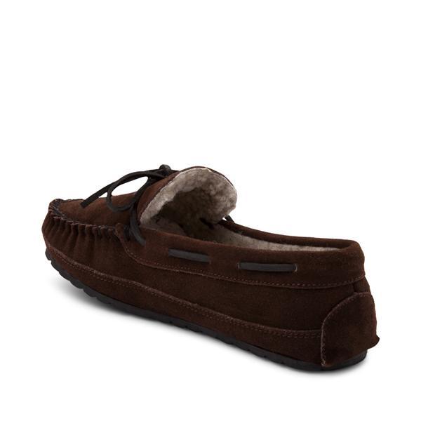 Mens Minnetonka Casey Slipper - Chocolate Product Image