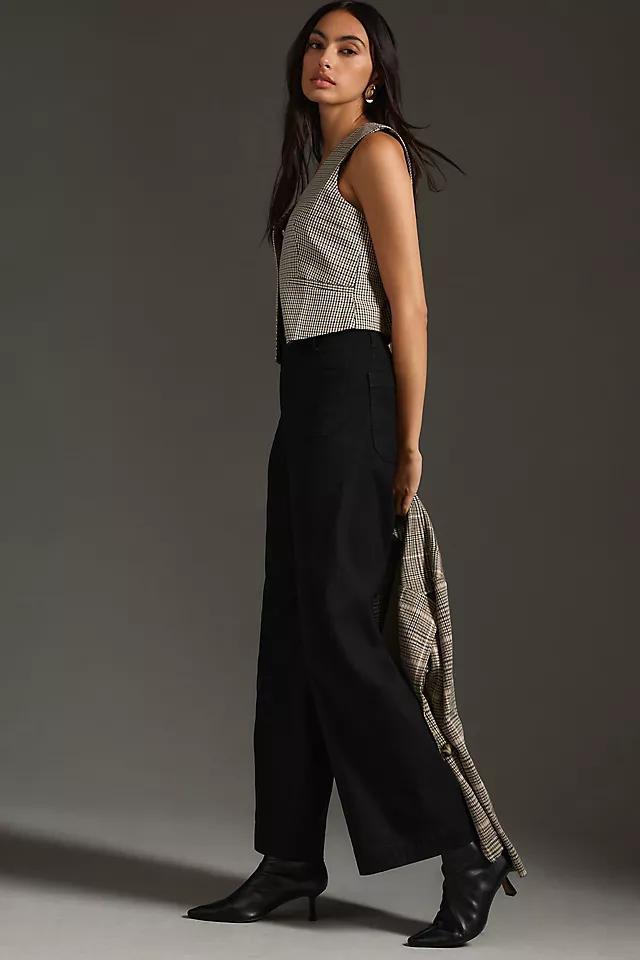 The Colette Full-Length Wide-Leg Pants by Maeve Product Image