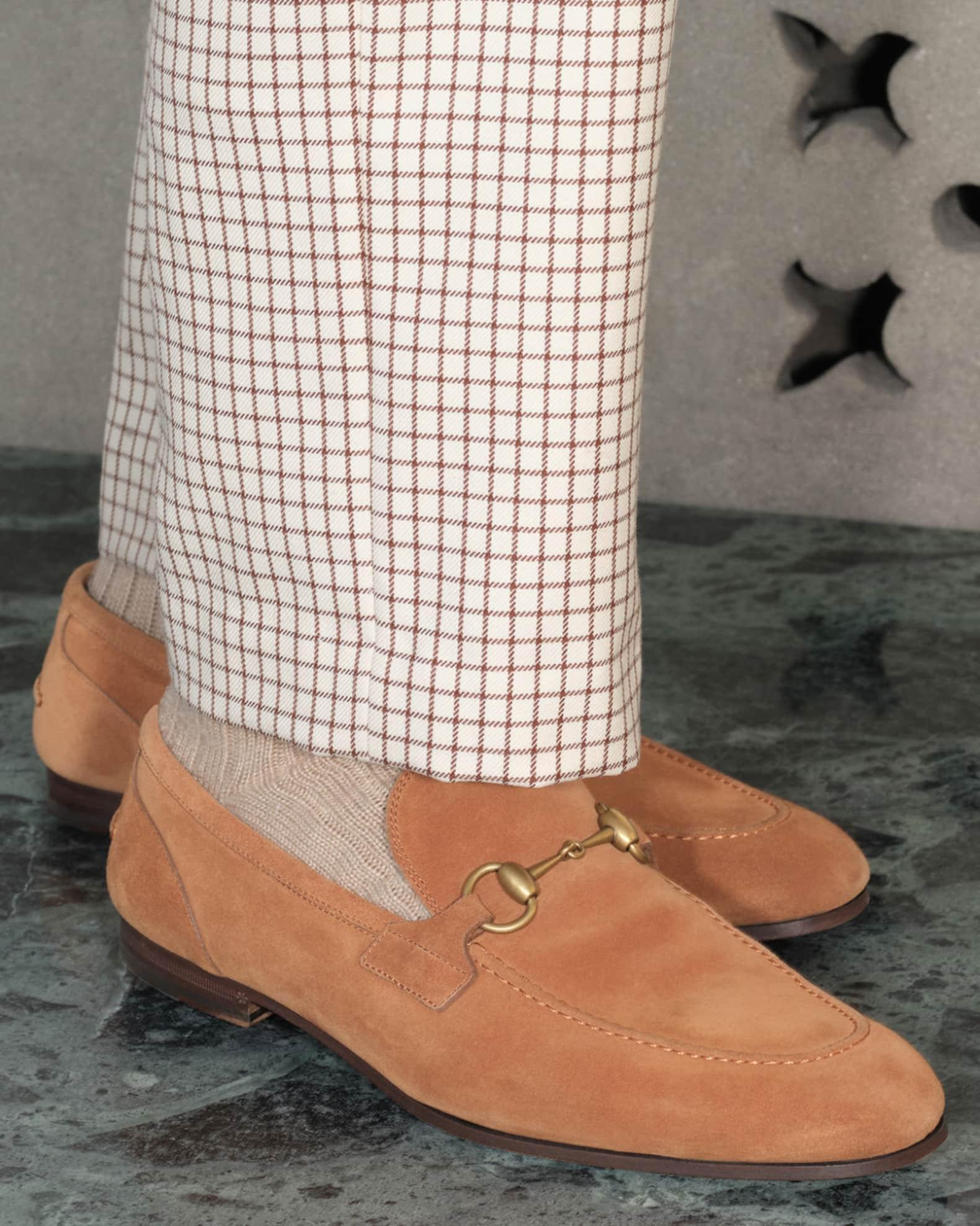 Men's Jordaan Suede Bit Loafers Product Image