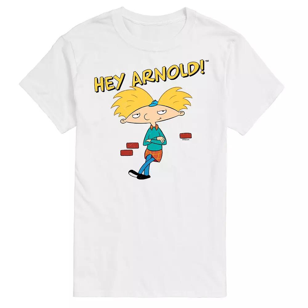 Big & Tall Hey Arnold! Cool Arnold Portrait Graphic Tee, Mens Product Image