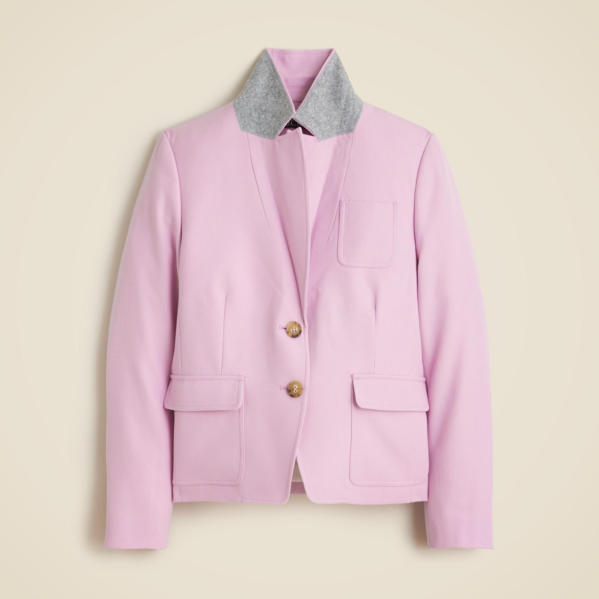 Shrunken-fit blazer in wool blend Product Image