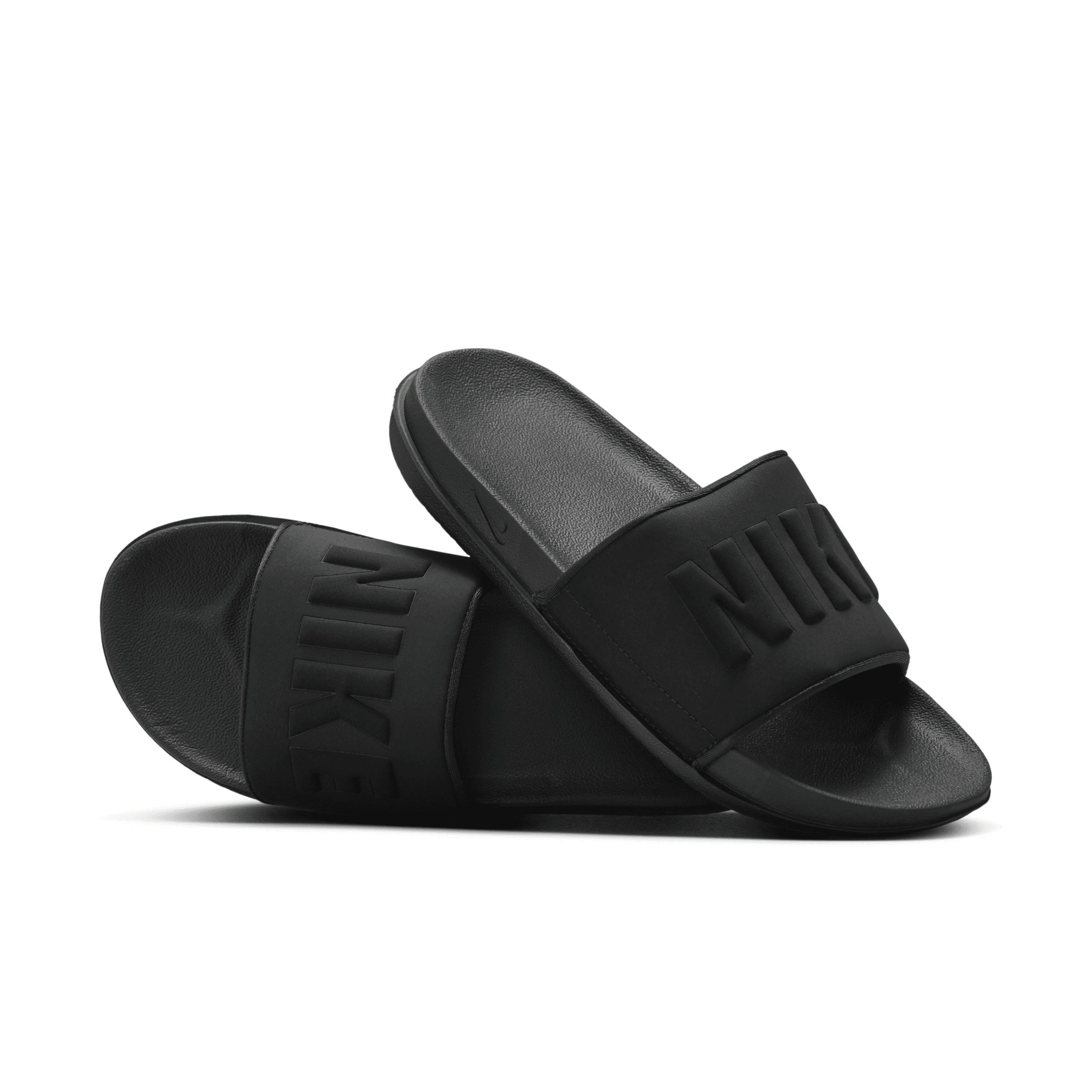 Nike Offcourt Men's Slide Sandals, Size: 15, Grey Black Product Image