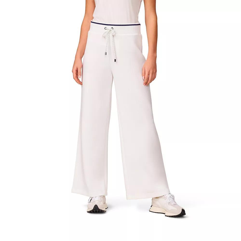 Women's Cable & Gauge Wide Leg Pants, Size: Small, Meringue Product Image