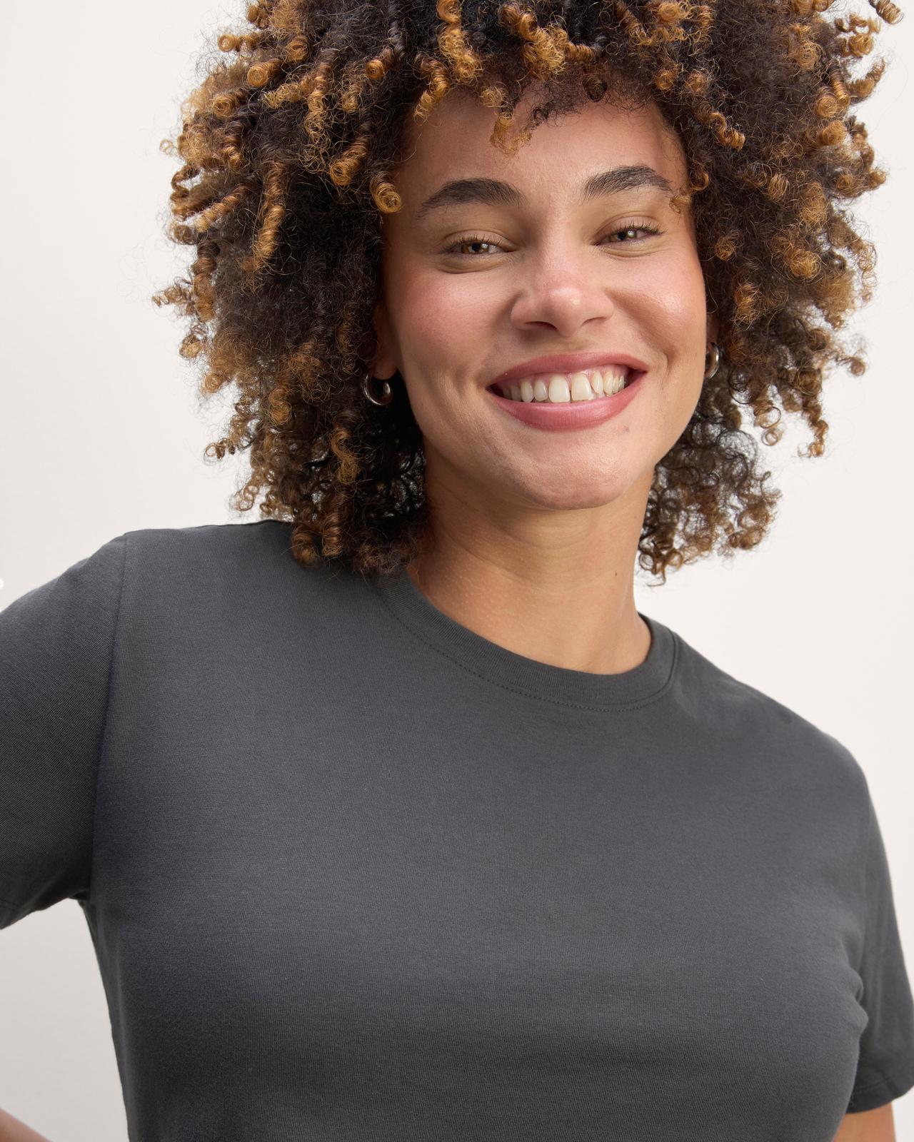The Box-Cut Tee in Essential Cotton Product Image