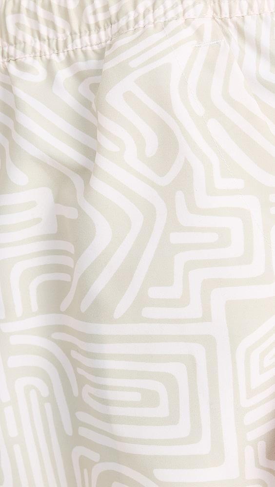 OAS Cream Golconda Swim Shorts 4" | Shopbop Product Image