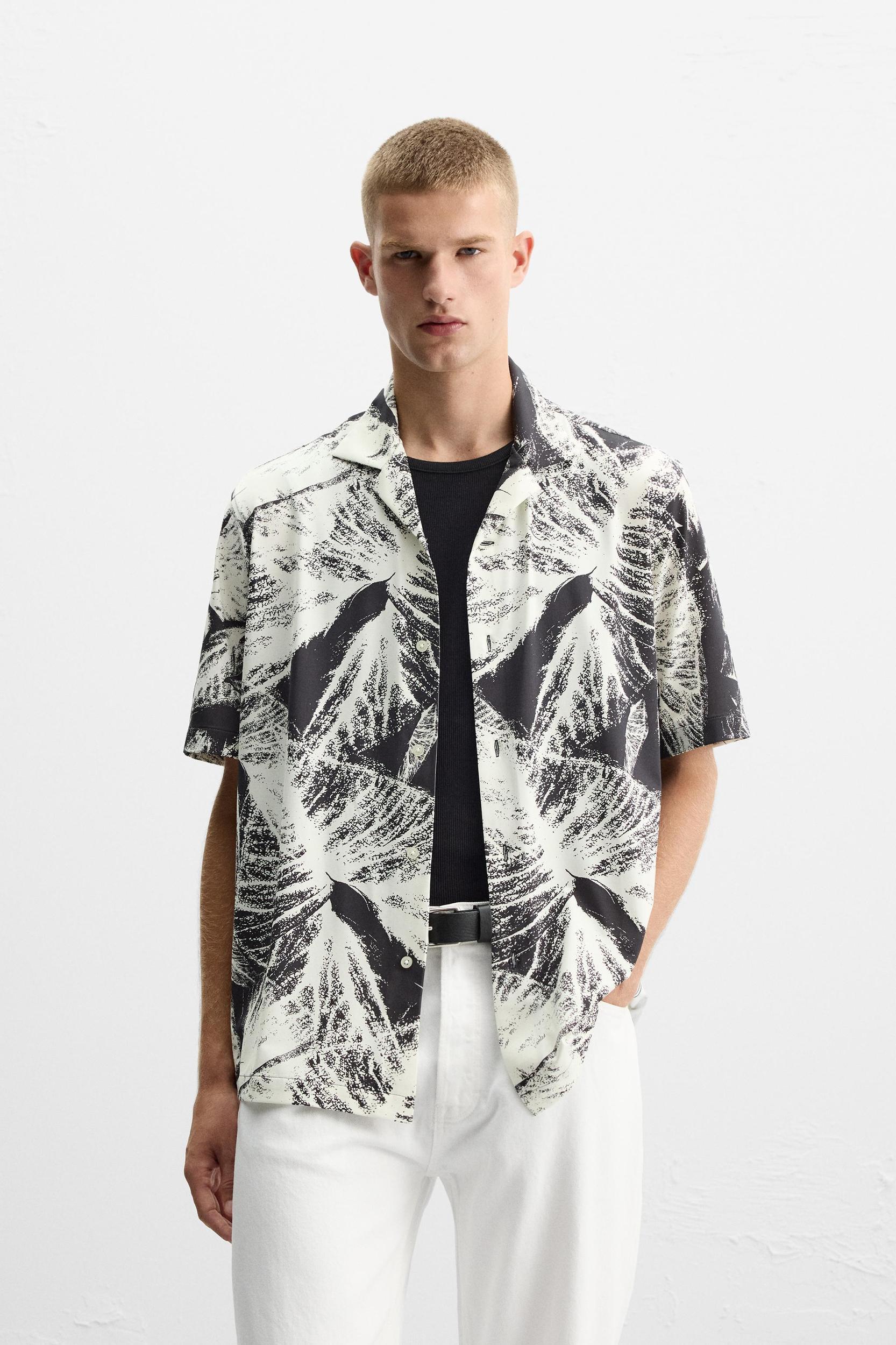 PRINTED STRETCH SHIRT Product Image