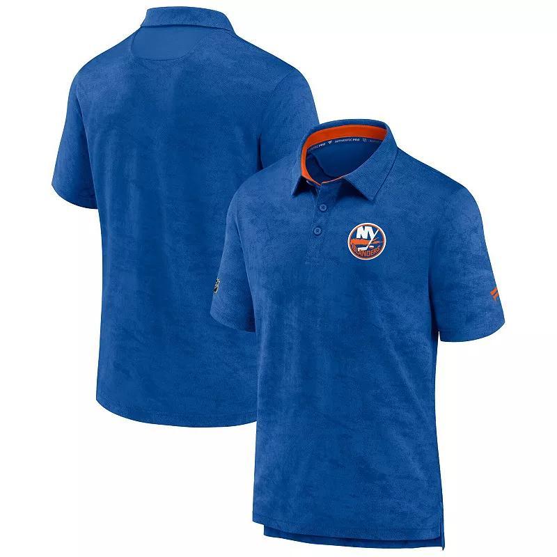 Men's Fanatics Branded Royal New York Islanders Authentic Pro Rink Polo, Size: Small, Isl Blue Product Image