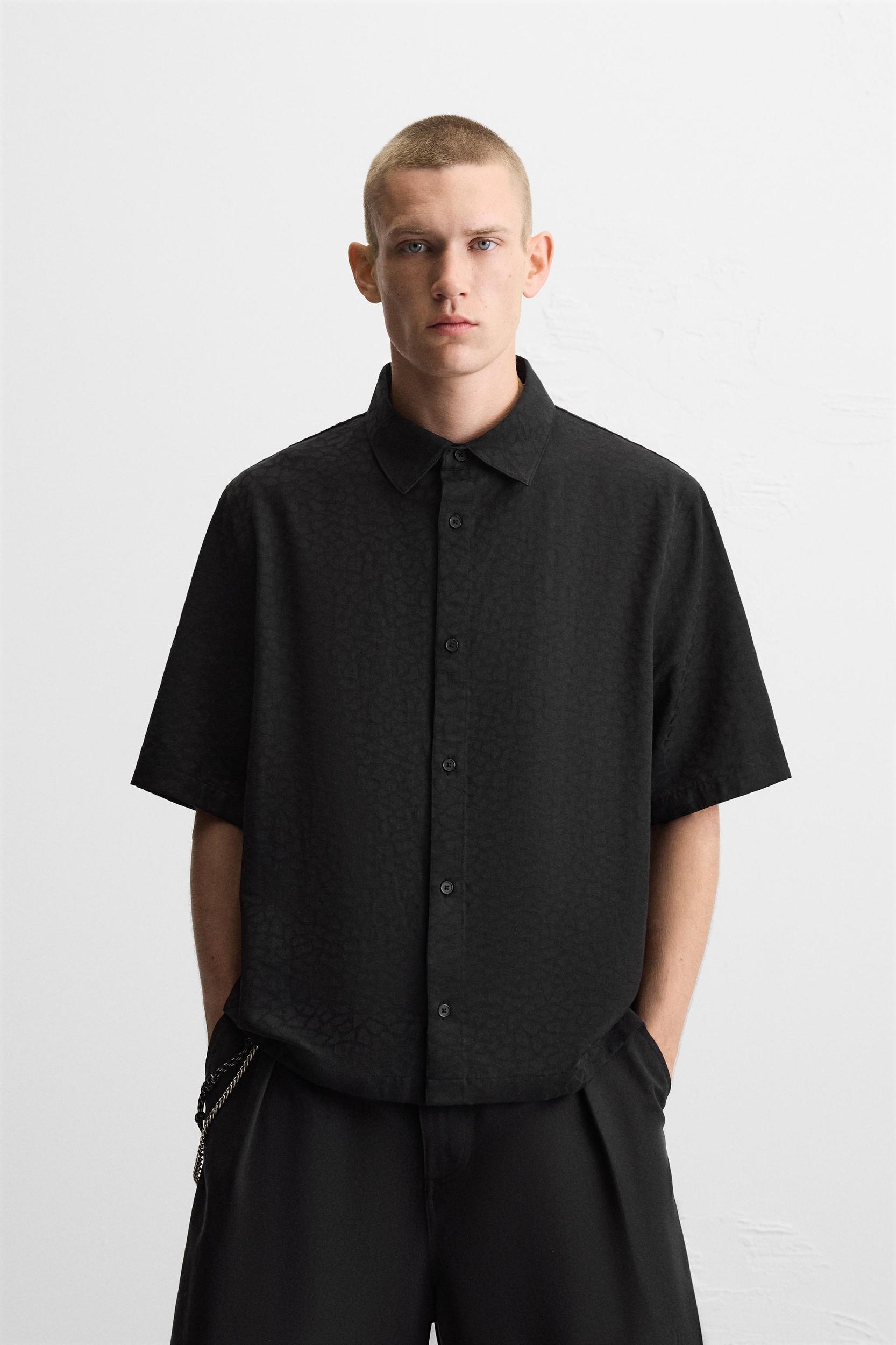ANIMAL JACQUARD SHIRT Product Image