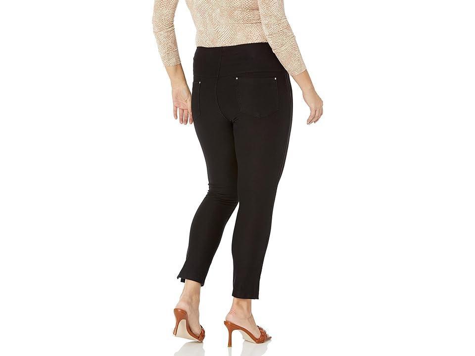 Lysse Park Leggings (Repreve Knit Denim) in Black (Indigo) Women's Jeans Product Image