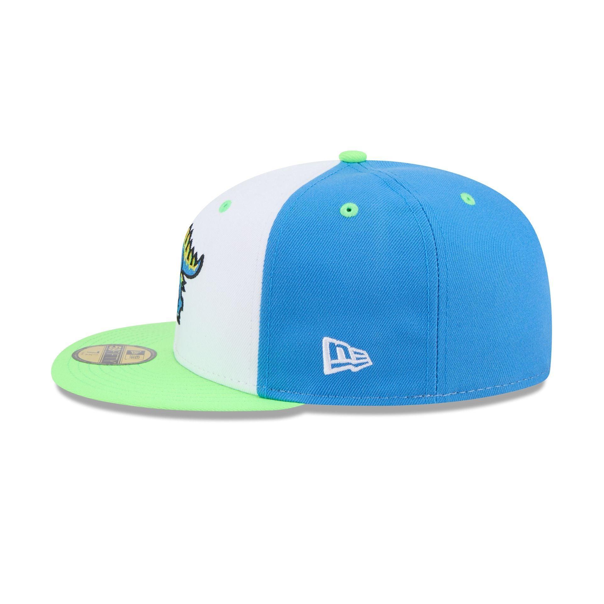 Myrtle Beach Pelicans Theme Night Blue 59FIFTY Fitted Hat Male Product Image