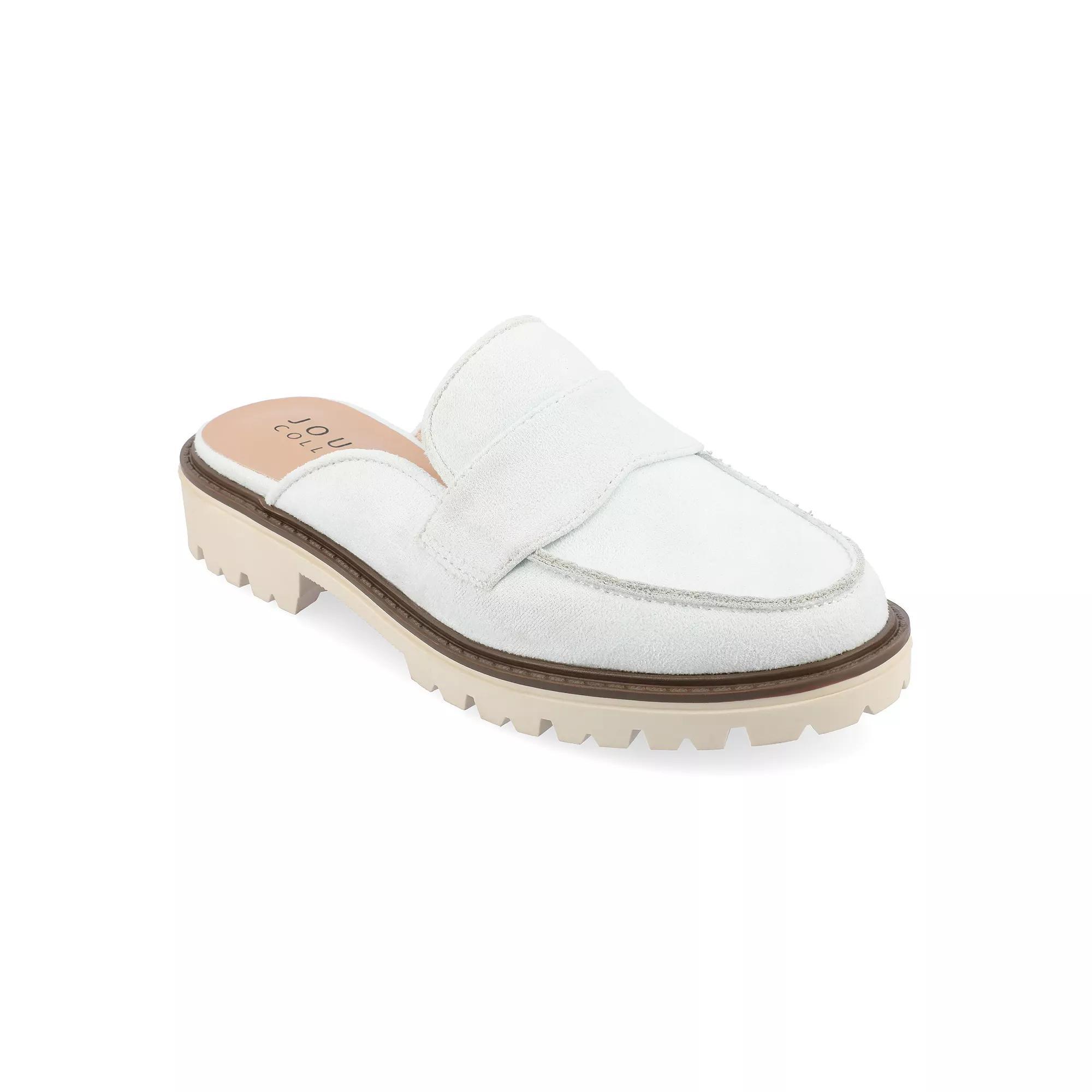 Journee Tru Comfort Foam™ Miycah Women's Mule Flats, Size: 6, Gray Product Image
